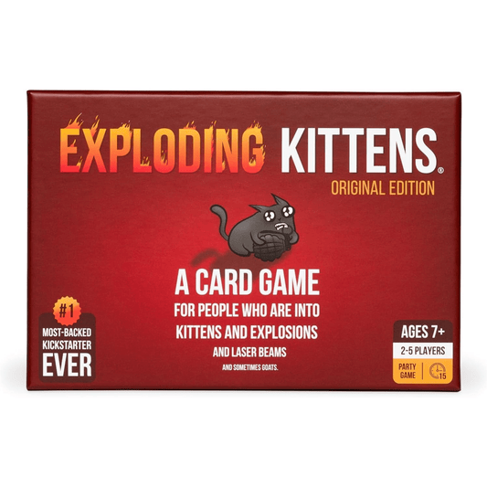 Exploding Kittens Board Game - WiredVillage Games - Exploding Kittens