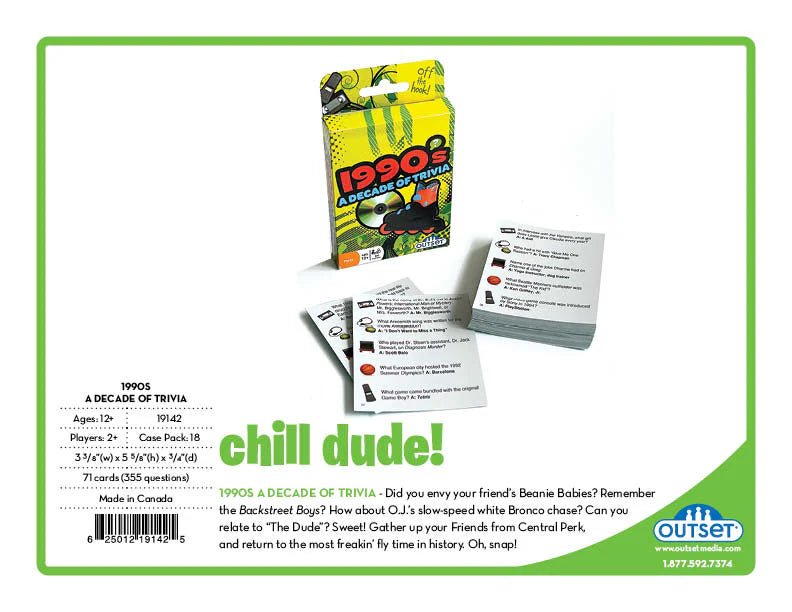 1990s - A Decade of Trivia - WiredVillage Games - Outset Media