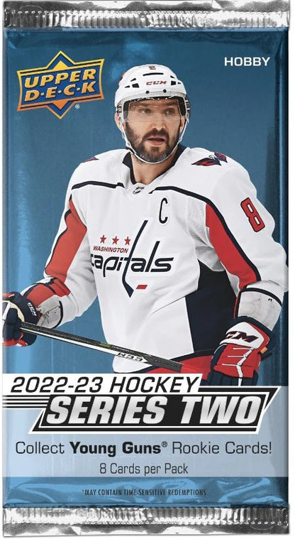 2022 - 2023 Upper deck hockey series 2 booster pack - WiredVillage Games - Upper Deck