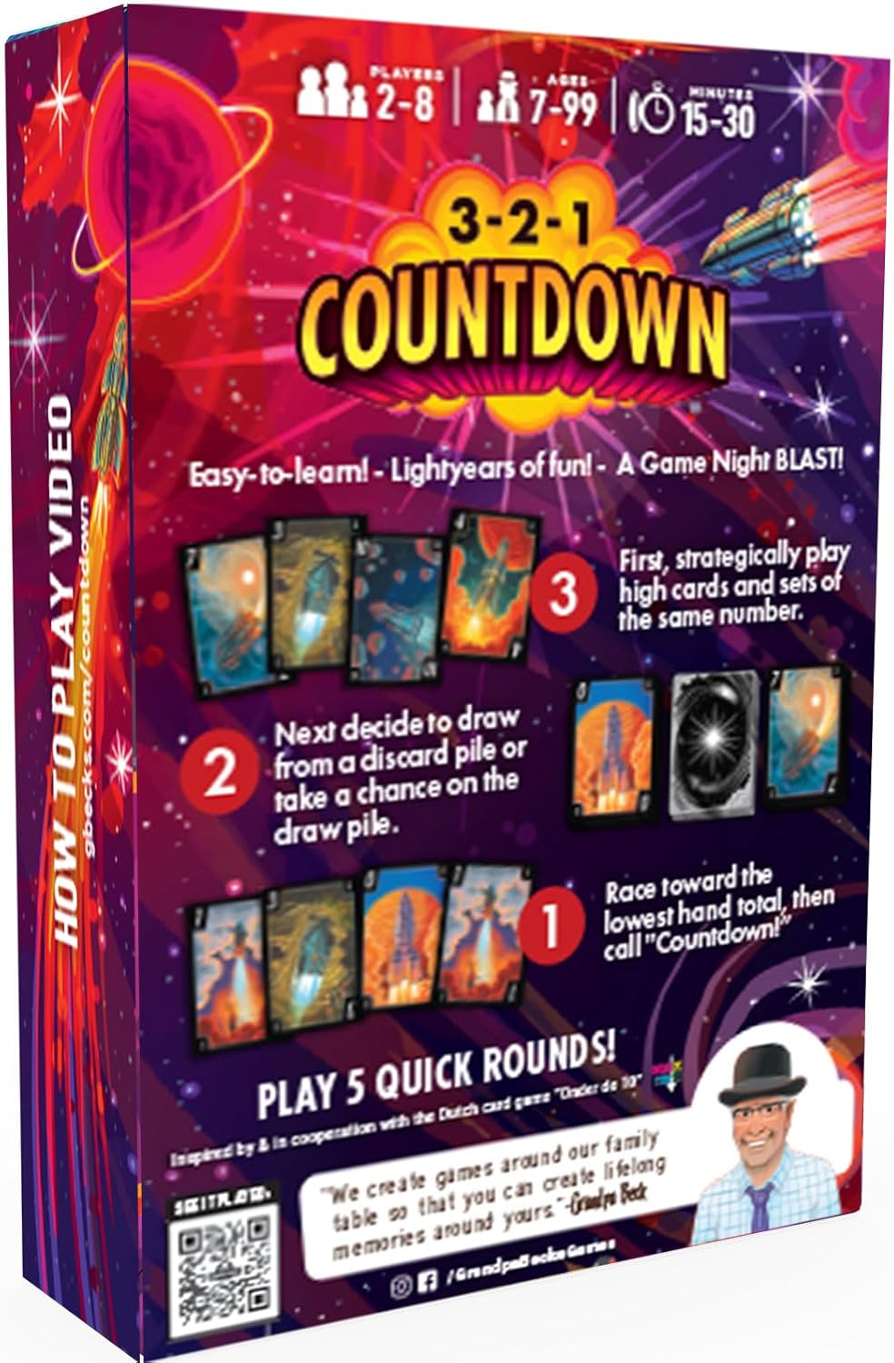 3 - 2 - 1 Countdown - WiredVillage Games - Grandpa Beck's