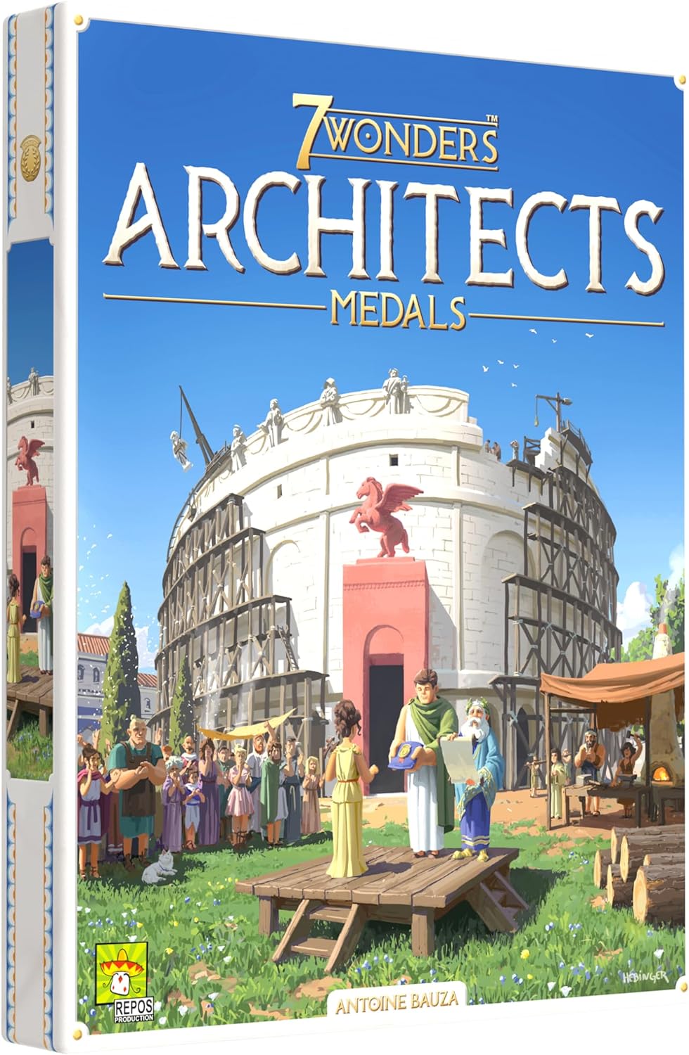 7 Wonders Architects Medals - WiredVillage Games - Repos Production