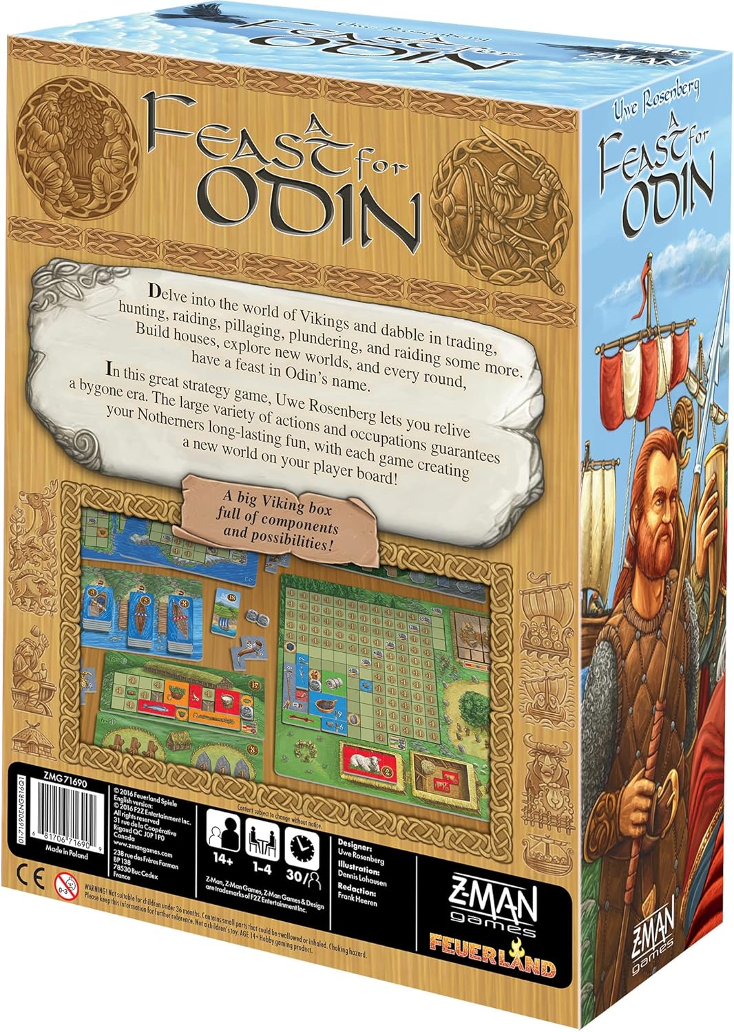 A Feast for Odin - WiredVillage Games - Z - Man Games