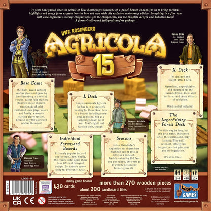 AGRICOLA - BIG BOX 15TH ANNIVERSARY - WiredVillage Games - Lookout Games