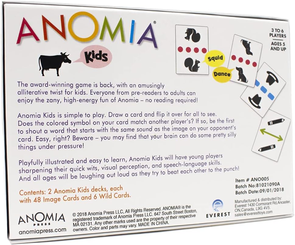 Anomia Kids - WiredVillage Games - Anomia Press