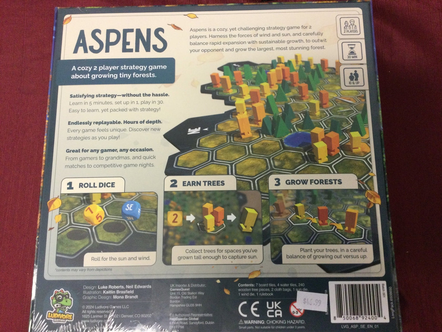 Aspens - WiredVillage Games - Ludivore games llc