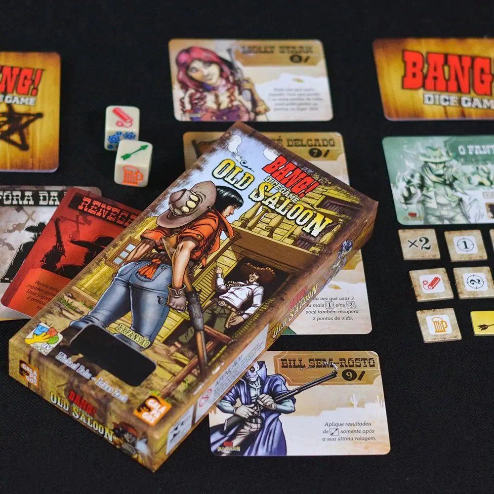 Bang! The Dice Game: Old Saloon Expansion - WiredVillage Games - Da Vinci Games