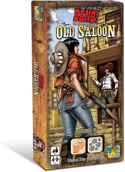Bang! The Dice Game: Old Saloon Expansion - WiredVillage Games - Da Vinci Games