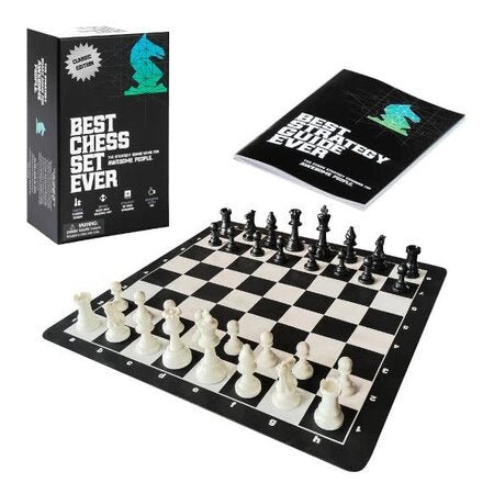 Best Chess Set Ever (Black and Green Reversible) - WiredVillage Games - Chess Geeks