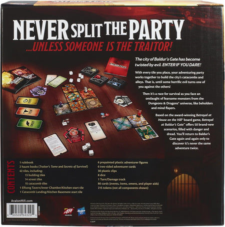 Betrayal at Baldur's Gate - WiredVillage Games - Avalon Hill