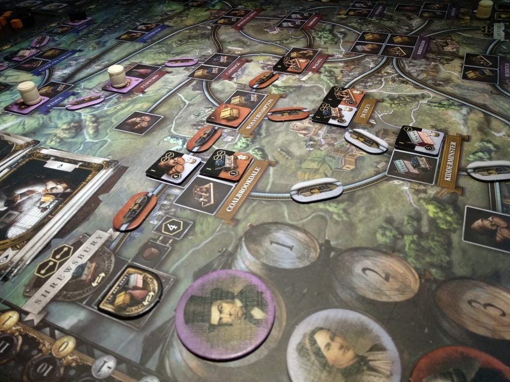 Brass Birmingham Board Game - WiredVillage Games - Roxley Games