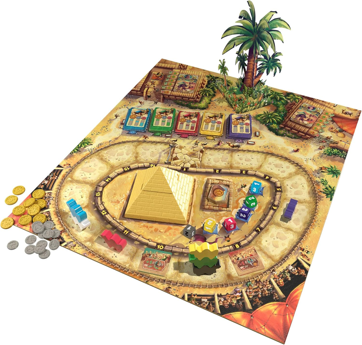Camel Up Board Game (Second Edition) - WiredVillage Games - Plan B Games