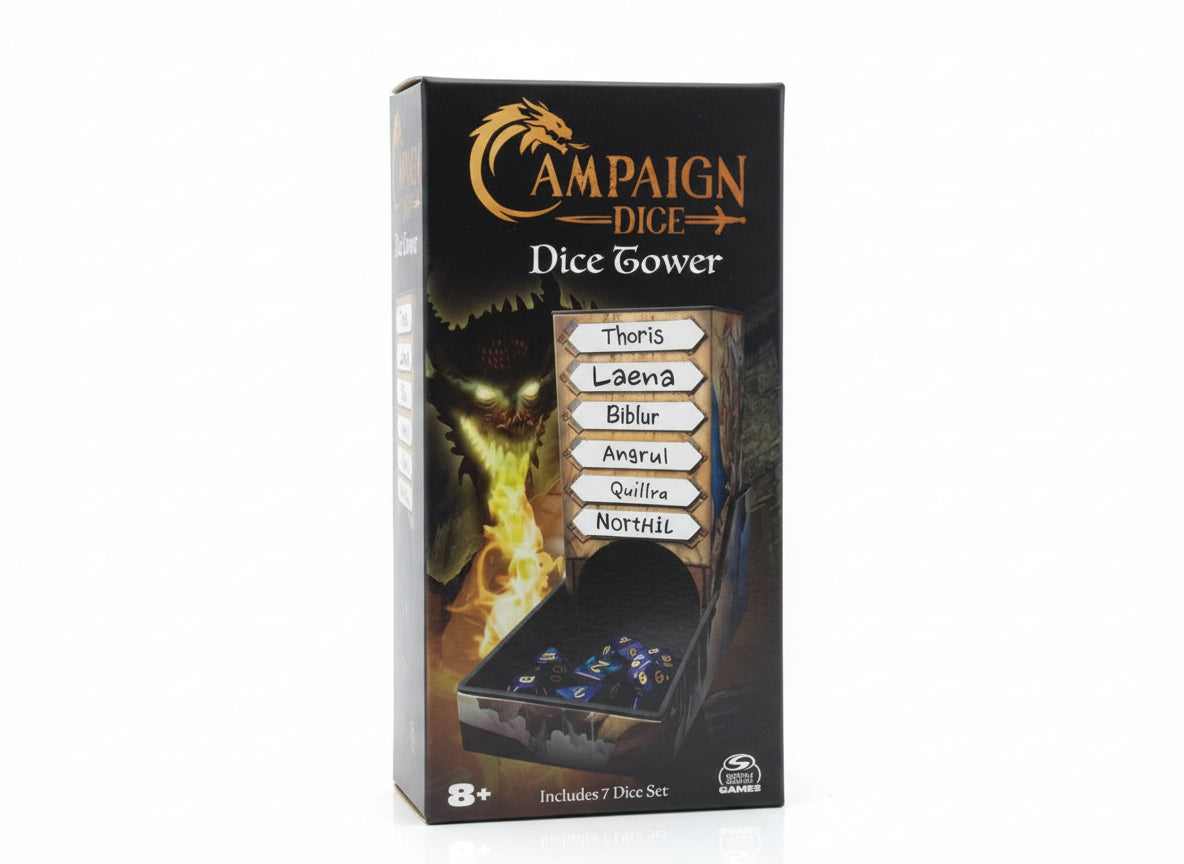 Campaign Dice Tower - WiredVillage Games - WiredVillage Games