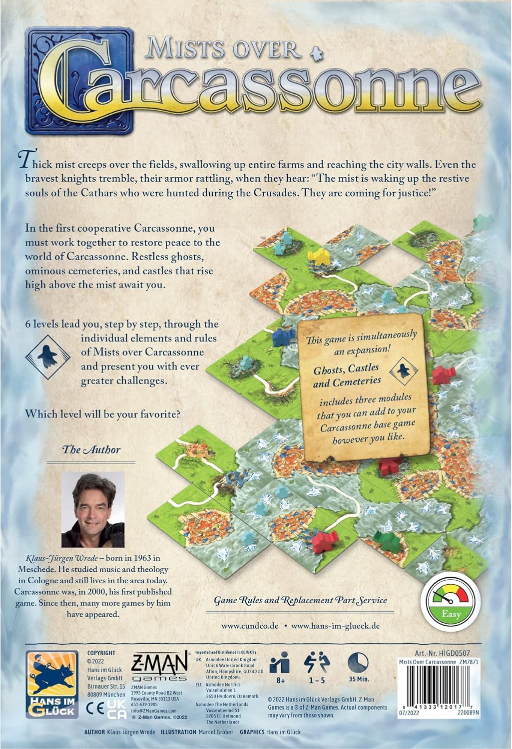 Carcassonne – Mists over Carcassonne - WiredVillage Games - Wiredvillage Games