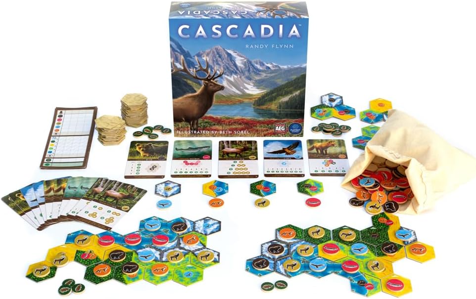 CASCADIA - WiredVillage Games - Alderac Entertainment Group (AEG)