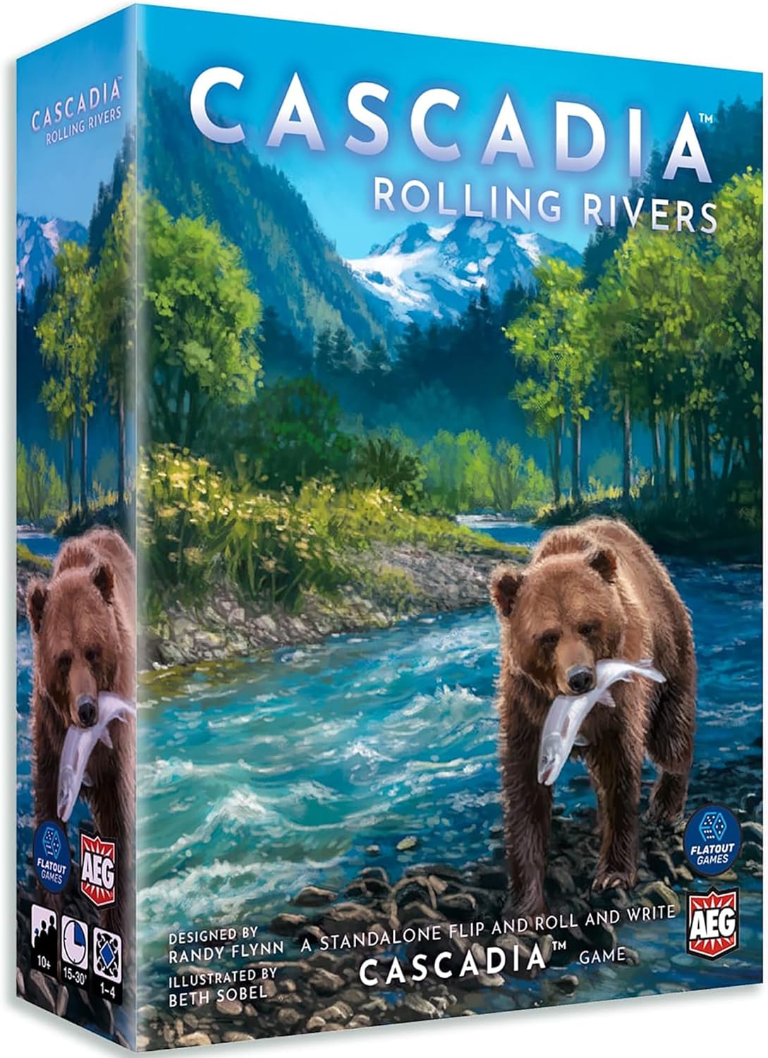 Cascadia Rolling Rivers - WiredVillage Games - Alderac Entertainment Group (AEG)