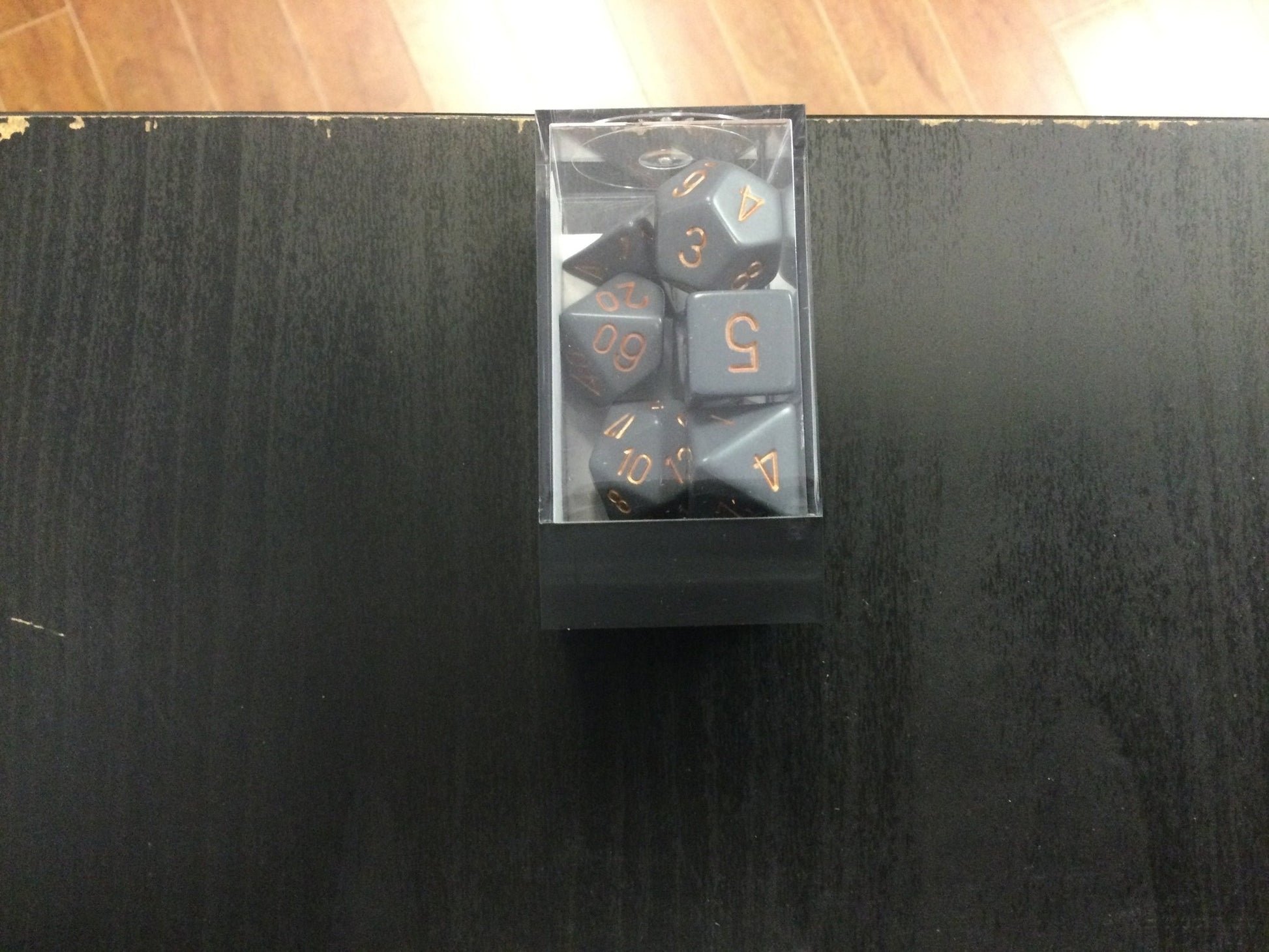Chessex dice - Grey Copper - WiredVillage Games - Chessex