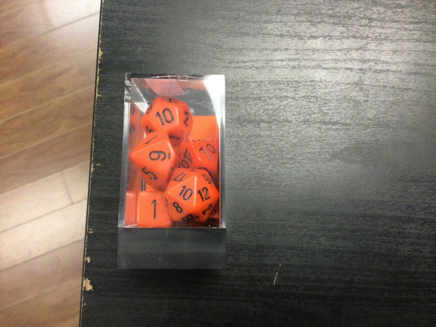 Chessex dice - orange - WiredVillage Games - Chessex