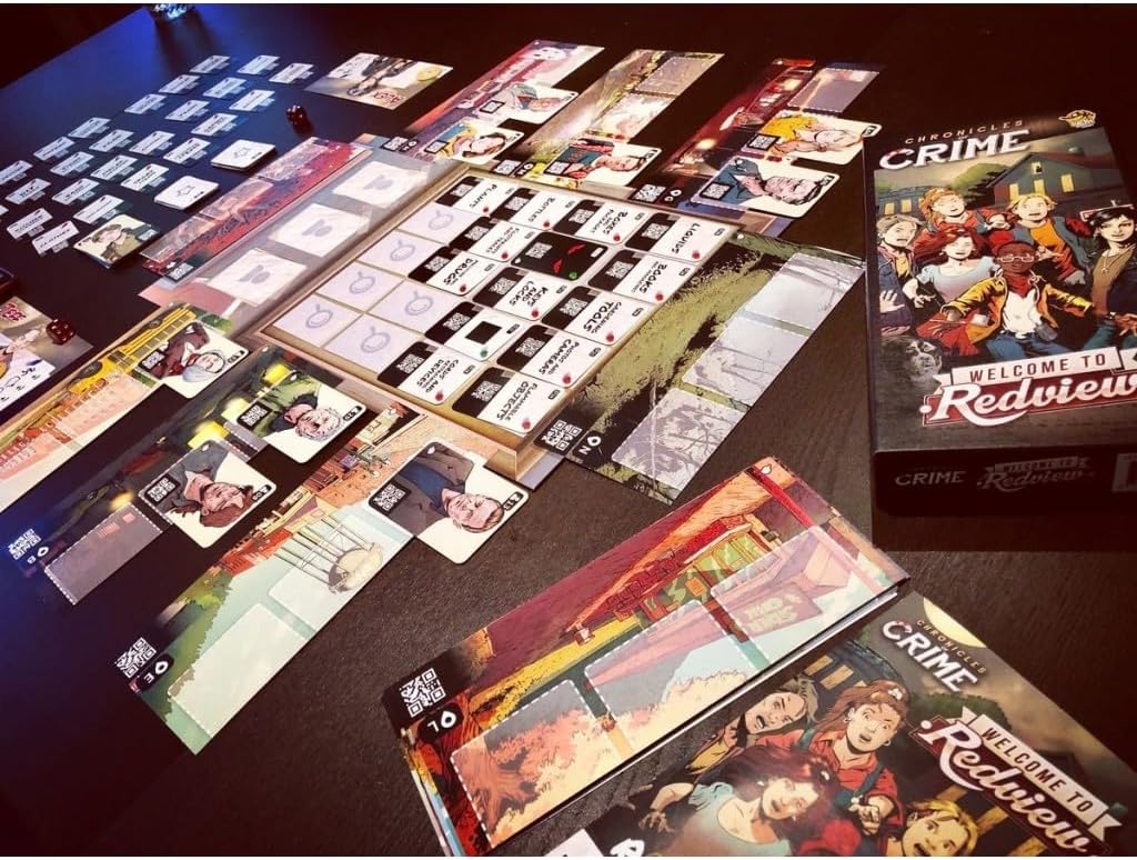 Chronicles of Crime Welcome to Redview - WiredVillage Games - Lucky Duck Games