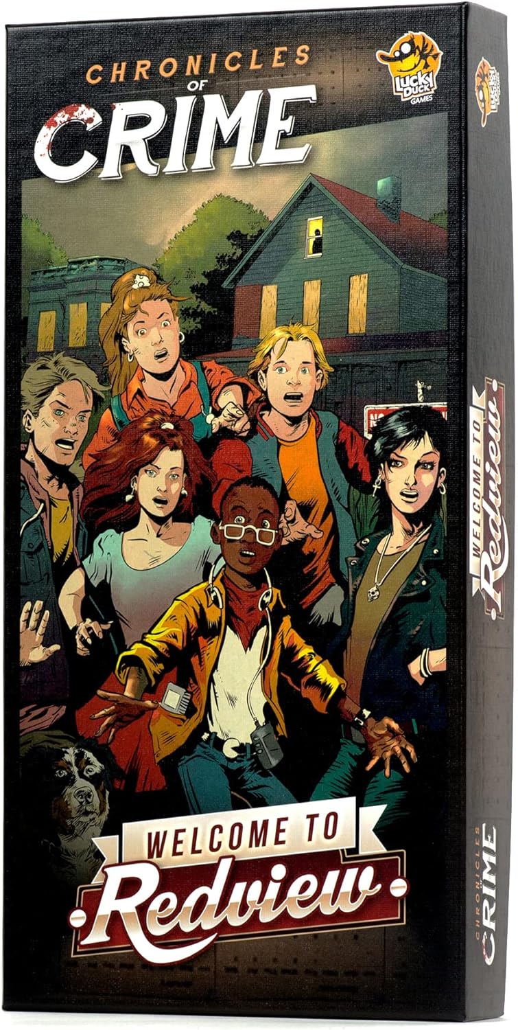 Chronicles of Crime Welcome to Redview - WiredVillage Games - Lucky Duck Games