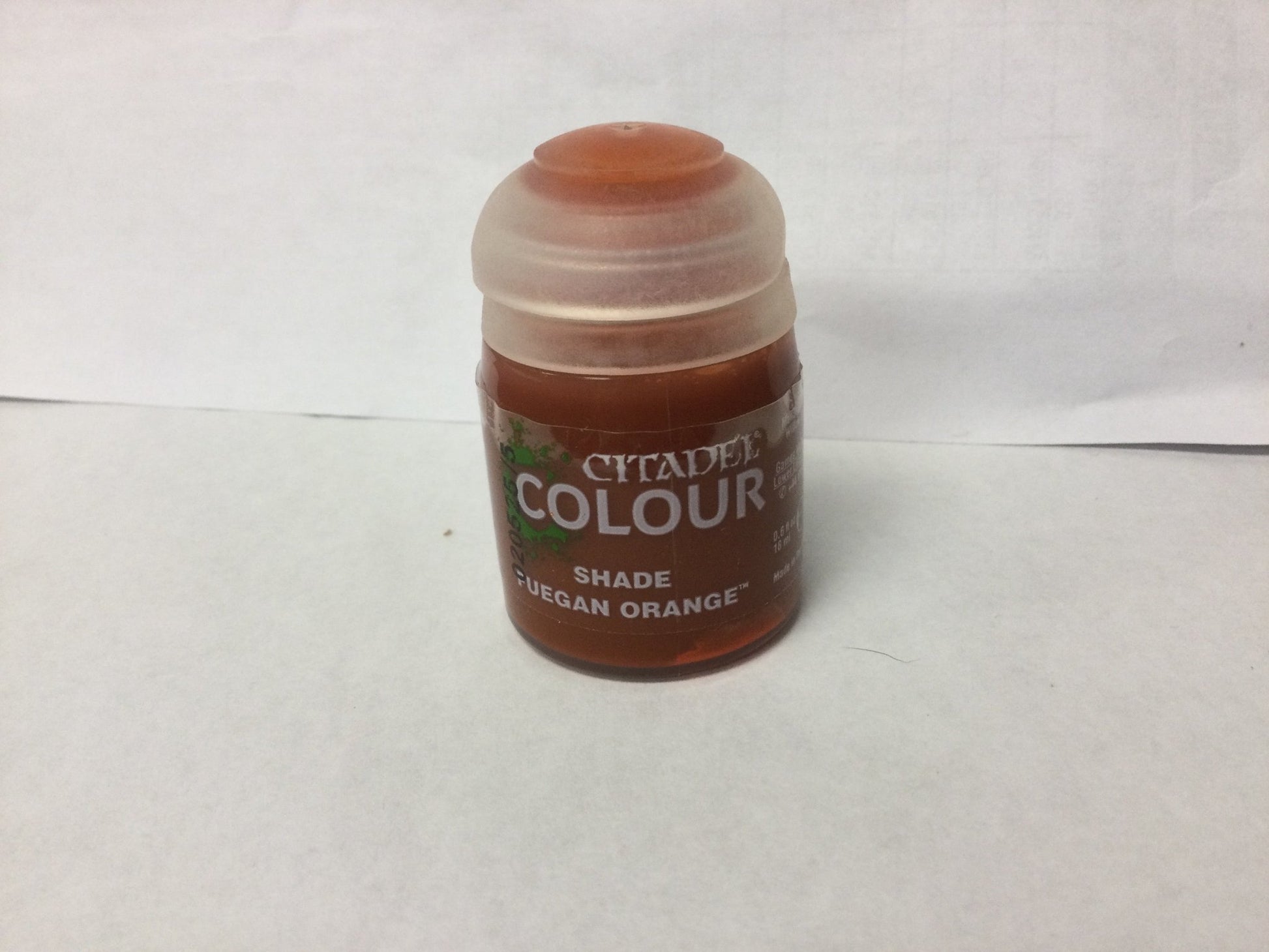 Citadel Colour Shade Fuegan Orange - WiredVillage Games - Games Workshop