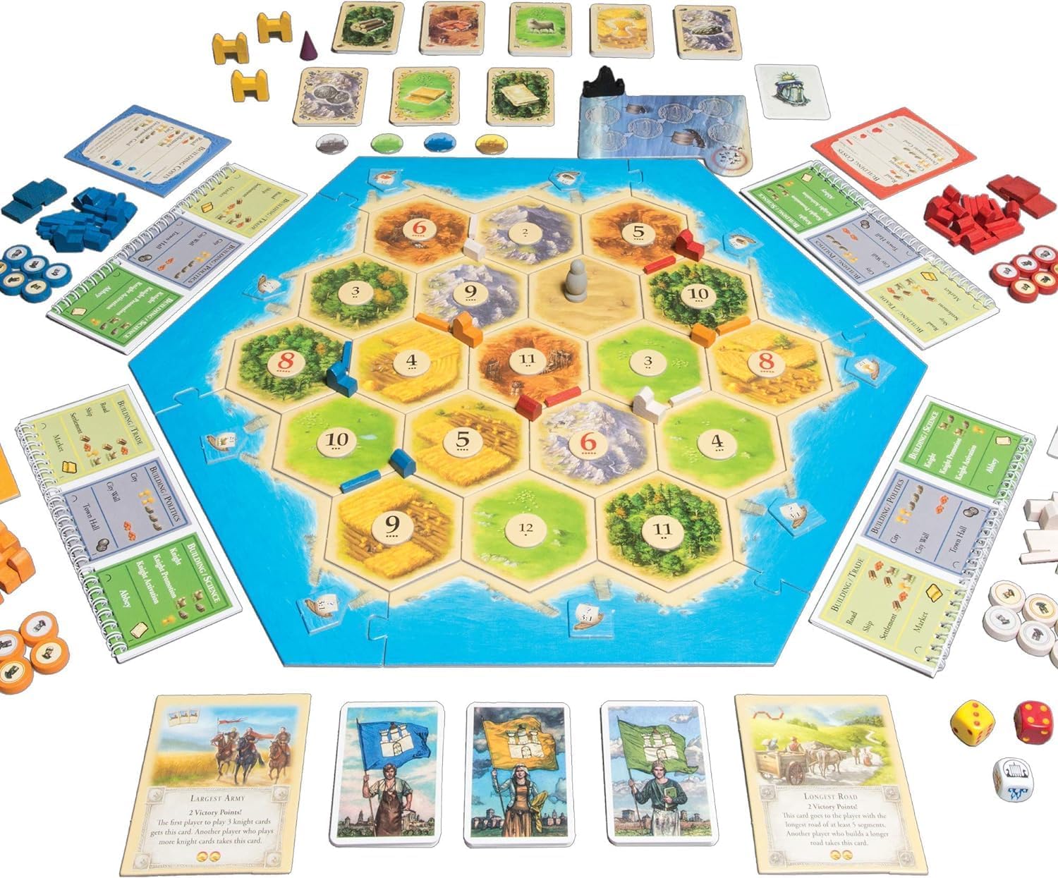 Cities & Knights 5 - 6 player expansion - WiredVillage Games - Wiredvillage Games