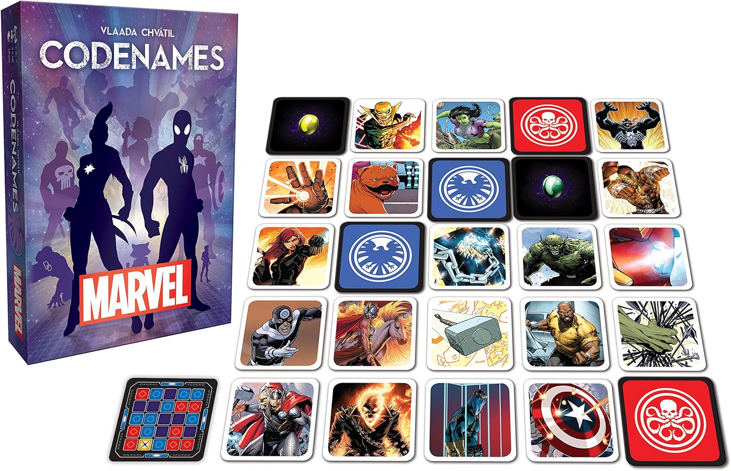 Codenames: Marvel Edition - WiredVillage Games - Czech Games Edition