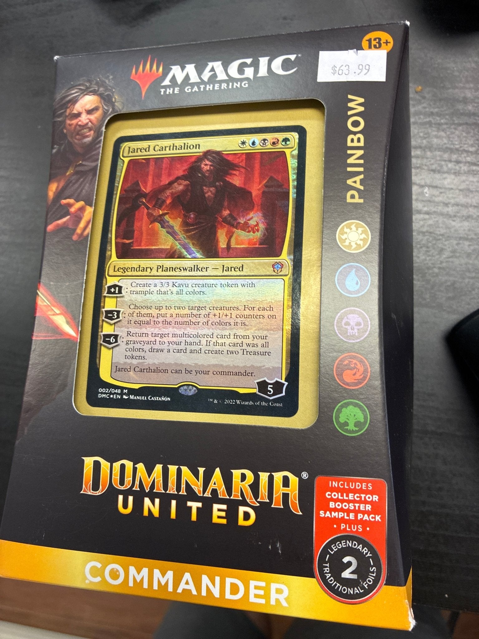 (Copy) Magic The Gathering: Dominaria United Commander painbow - WiredVillage Games - Wizards of the Coast