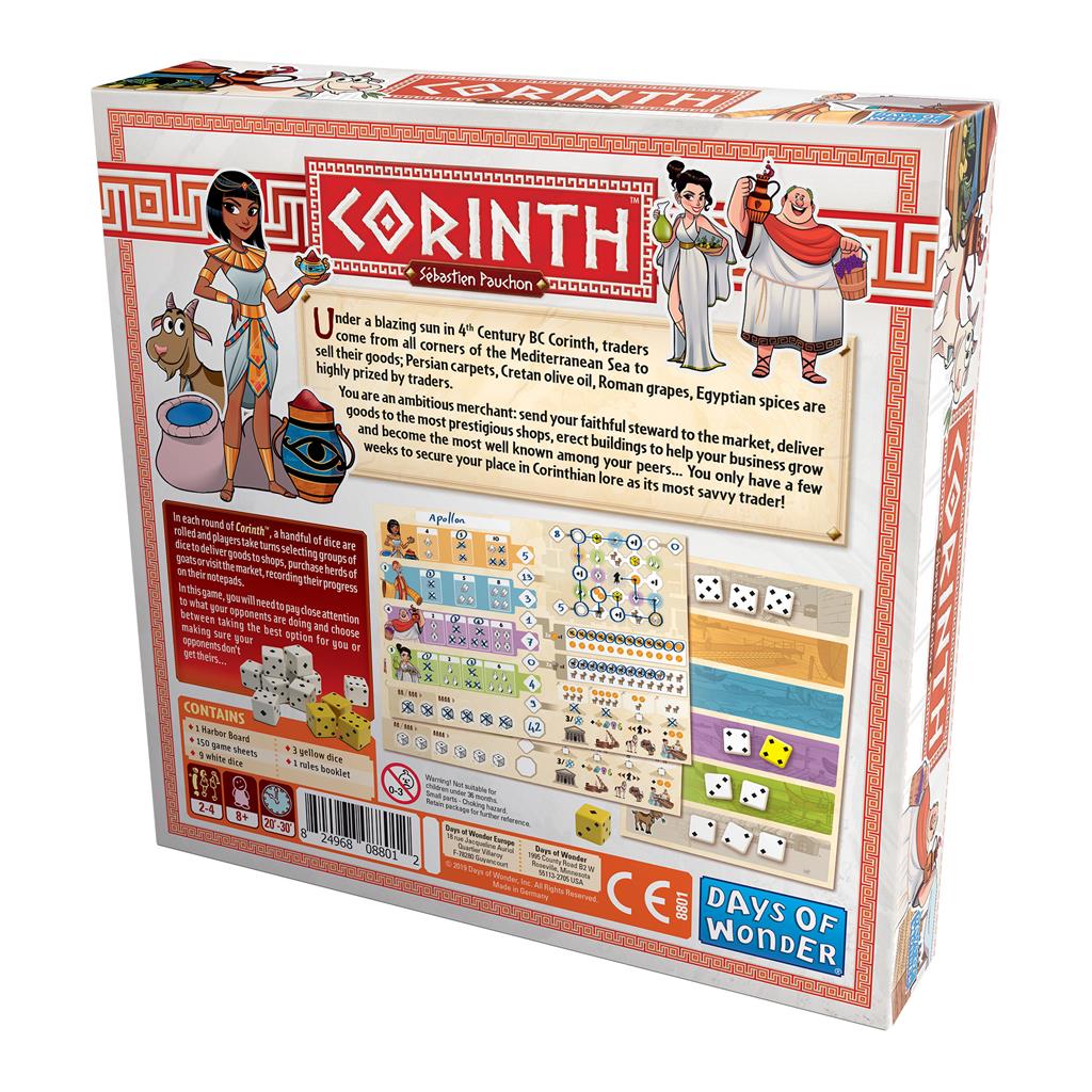 Corinth - WiredVillage Games - Days of Wonder