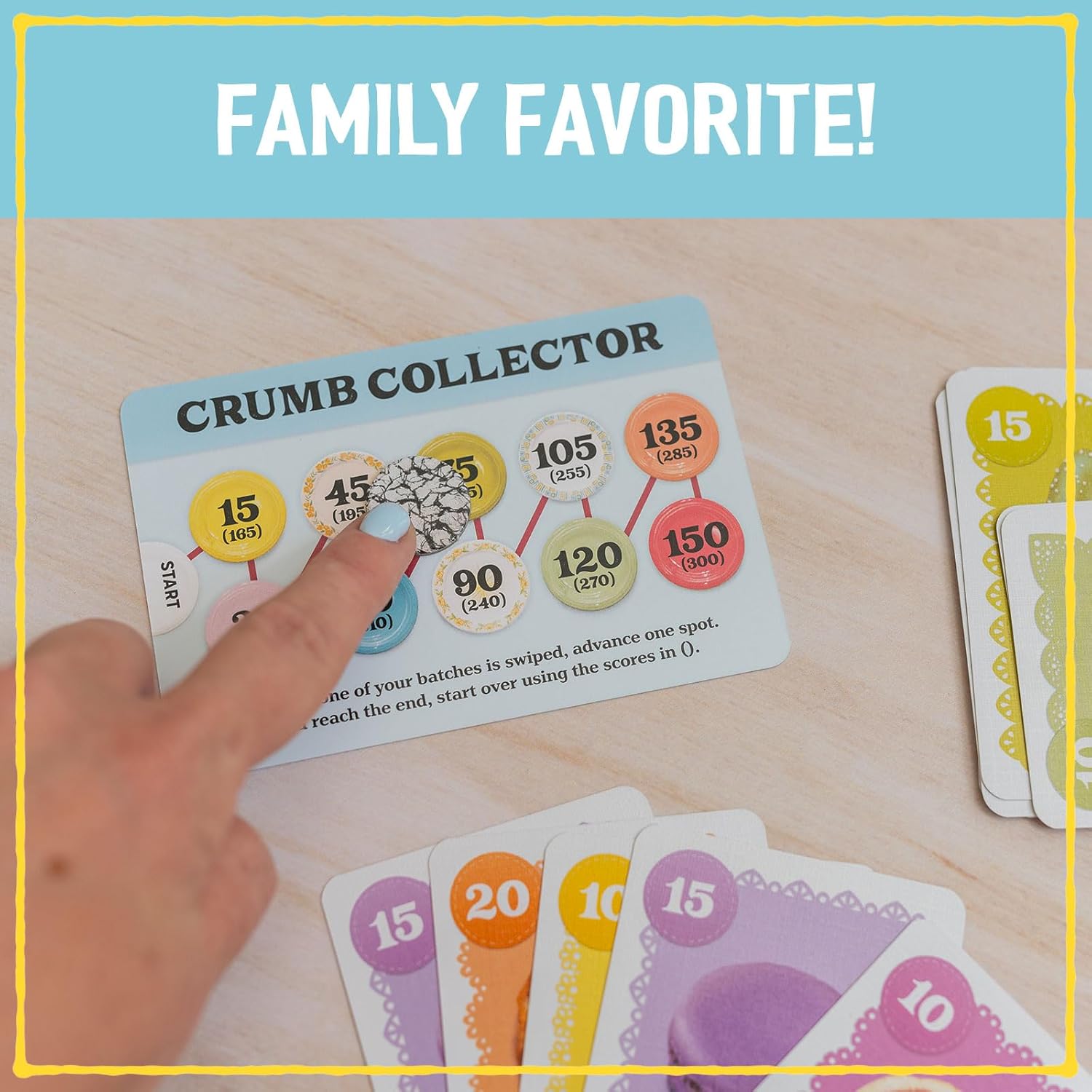 Cover Your Cookies - WiredVillage Games - Grandpa Beck