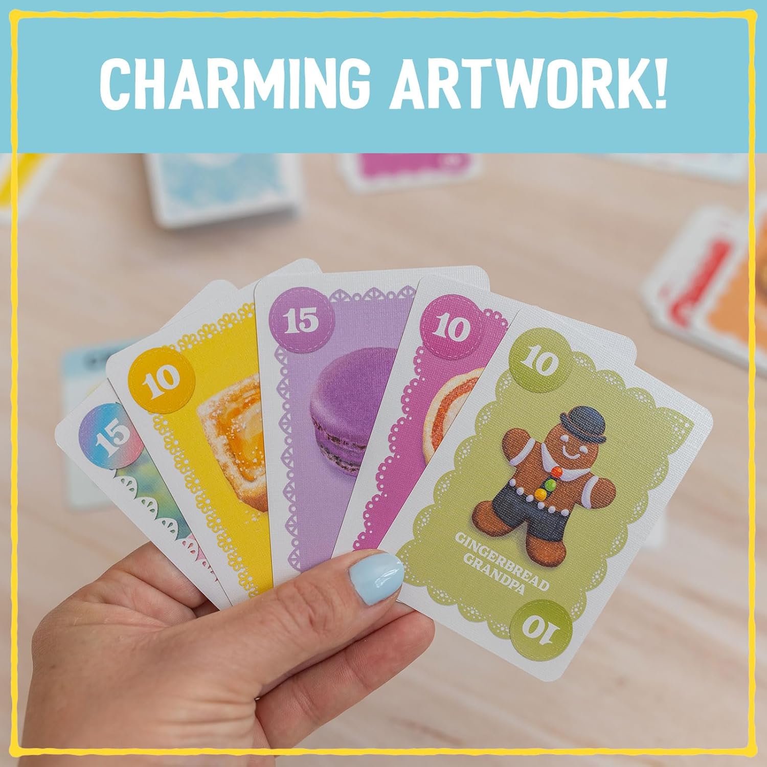 Cover Your Cookies - WiredVillage Games - Grandpa Beck