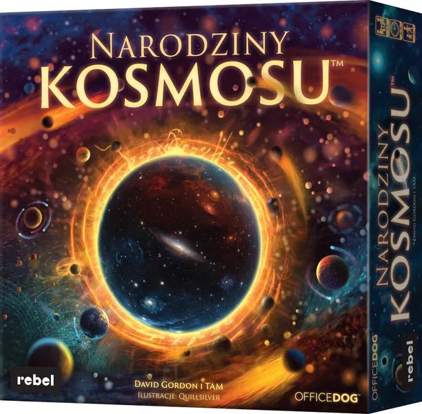 Crafting the Cosmos - Cosmic Engine - Building Strategy Game - Brand New - WiredVillage Games - Office Dog