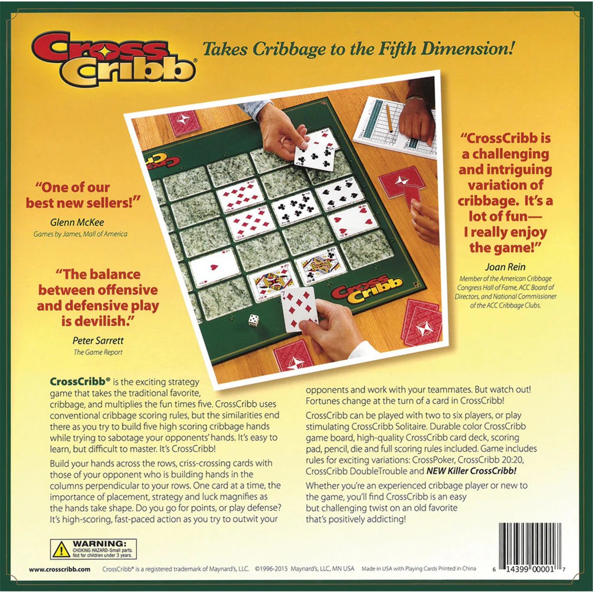 CrossCribb - WiredVillage Games - Maynard's, LLC