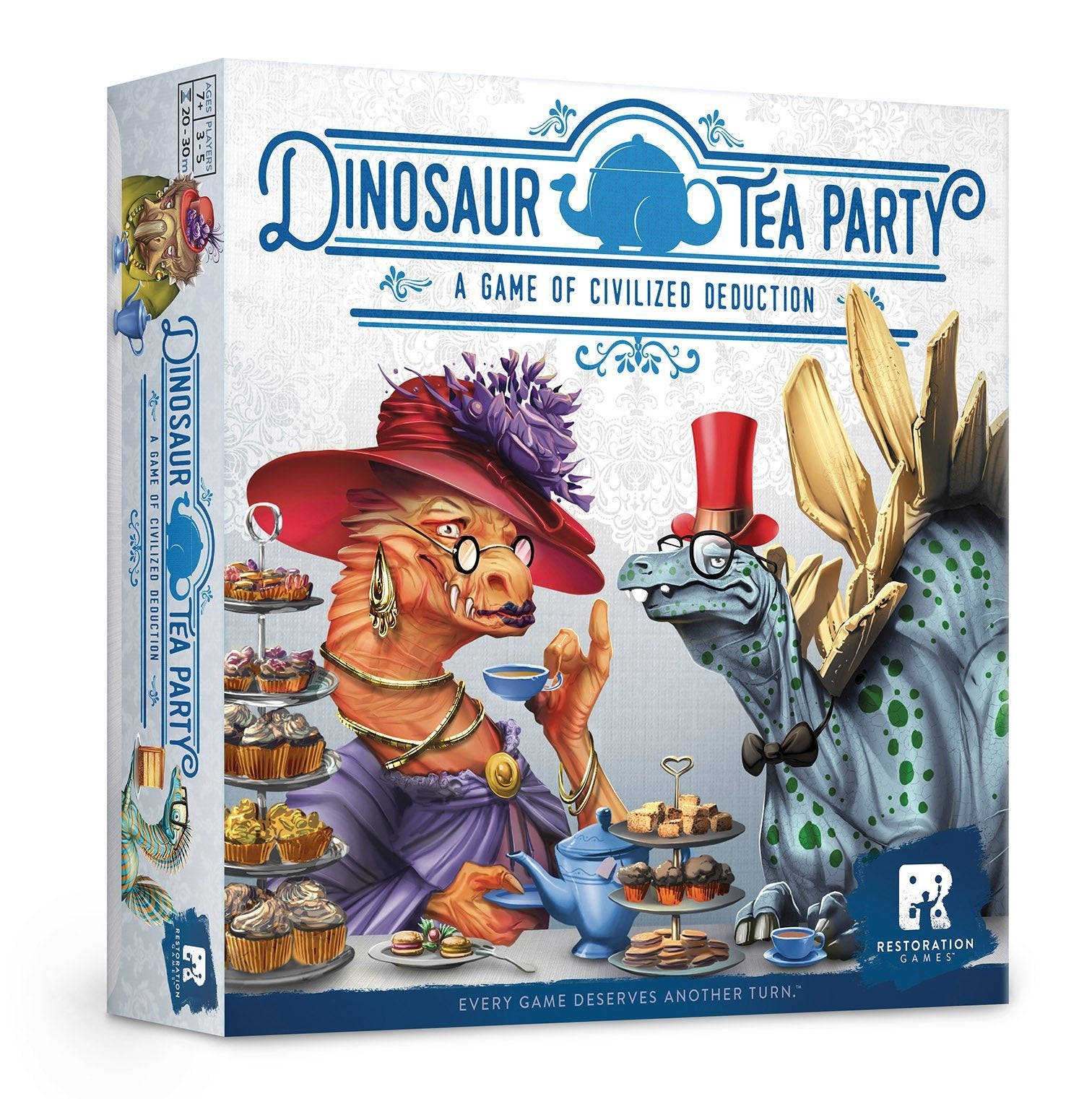 DINOSAUR TEA PARTY - WiredVillage Games - Restoration Games