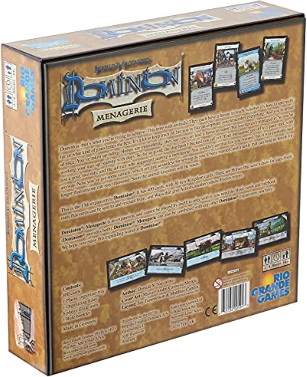 Dominion: Menagerie - WiredVillage Games - Rio Grande Games