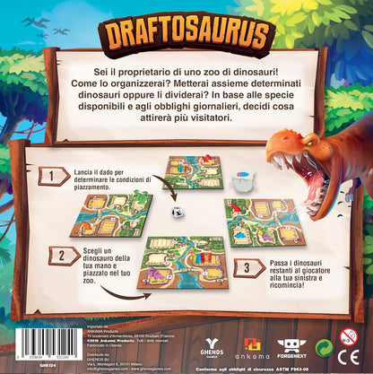 Draftosaurus - WiredVillage Games - Ankama