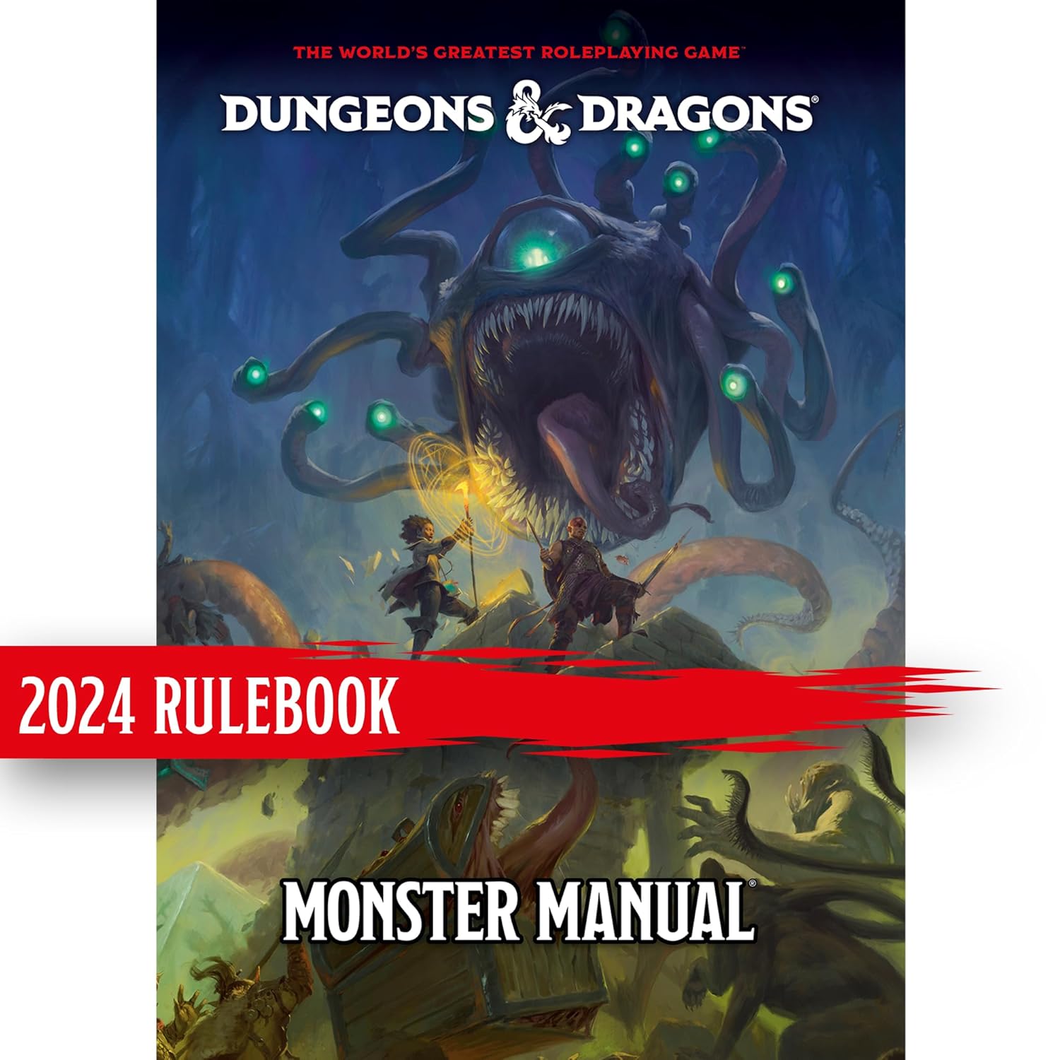Dungeons & Dragons Rpg: Monster Manual Hard Cover (2024) - WiredVillage Games - Wizards of the Coast