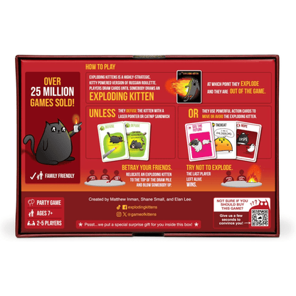 Exploding Kittens Board Game - WiredVillage Games - Exploding Kittens