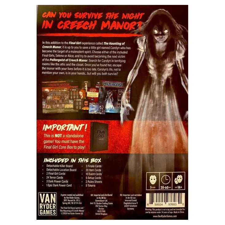 Final Girl: The Haunting of Creech Manor - WiredVillage Games - Wiredvillage Games