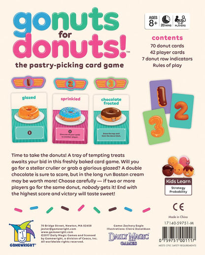 Go Nuts for Donuts - WiredVillage Games - Wiredvillage Games
