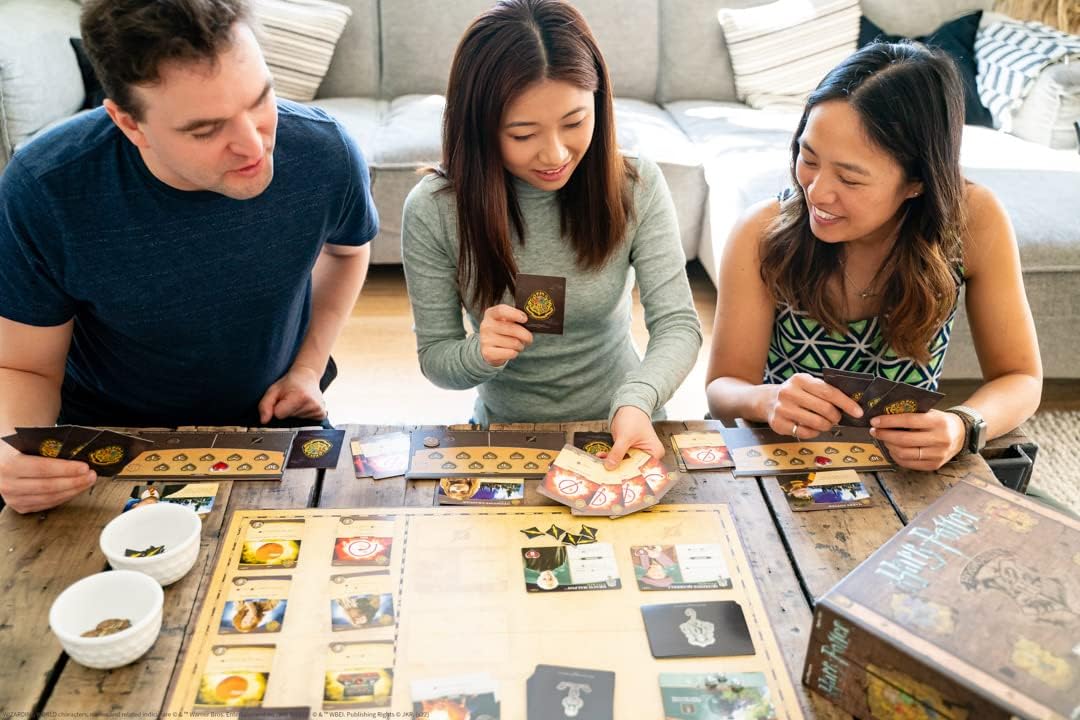 Harry Potter Hogwarts Battle Cooperative Deck Building Card Game - WiredVillage Games - USAOPOLY