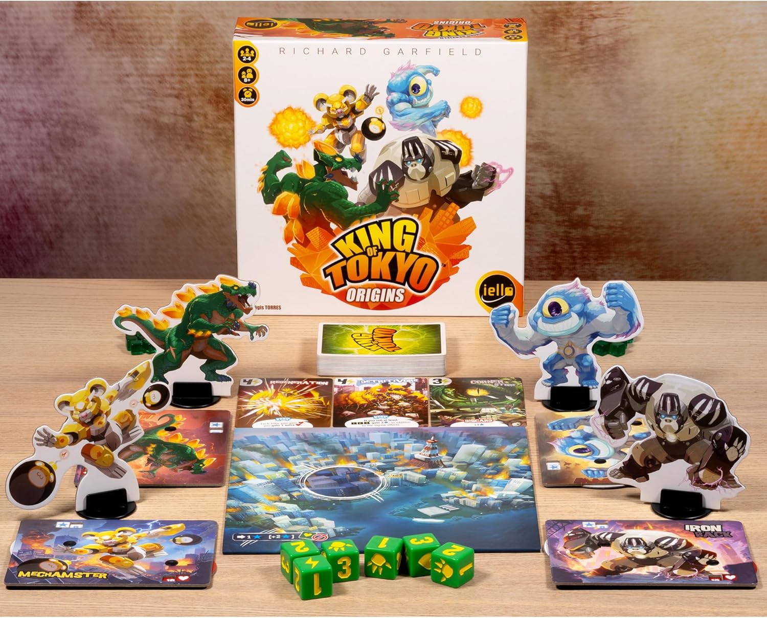King of Tokyo: Origins - WiredVillage Games - Iello