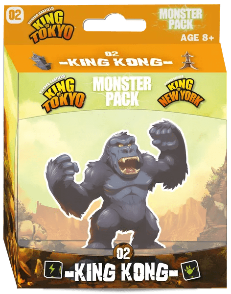 KING OF TOKYO/NEW YORK KING KONG MONSTER PACK - WiredVillage Games - Iello
