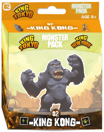 KING OF TOKYO/NEW YORK KING KONG MONSTER PACK - WiredVillage Games - Iello