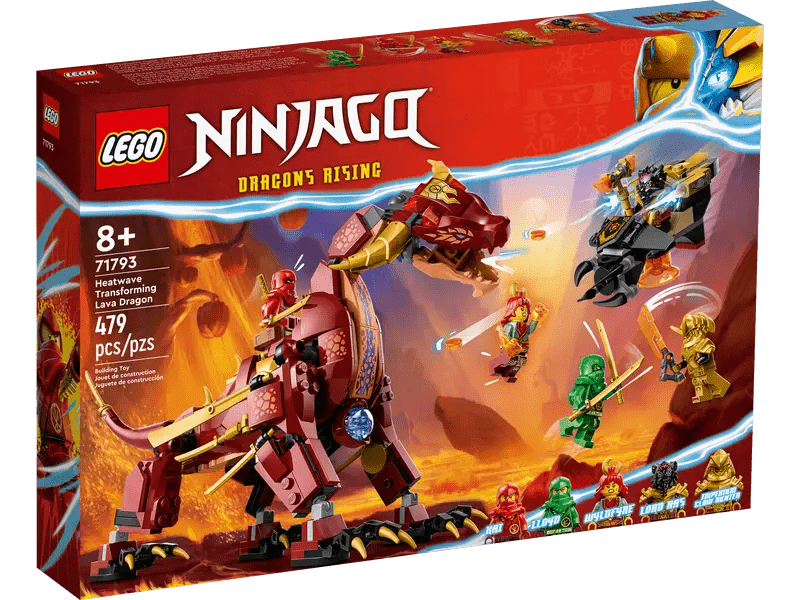 Lego Heatwave Transforming Lava Dragon 71793 - WiredVillage Games - WiredVillage Games