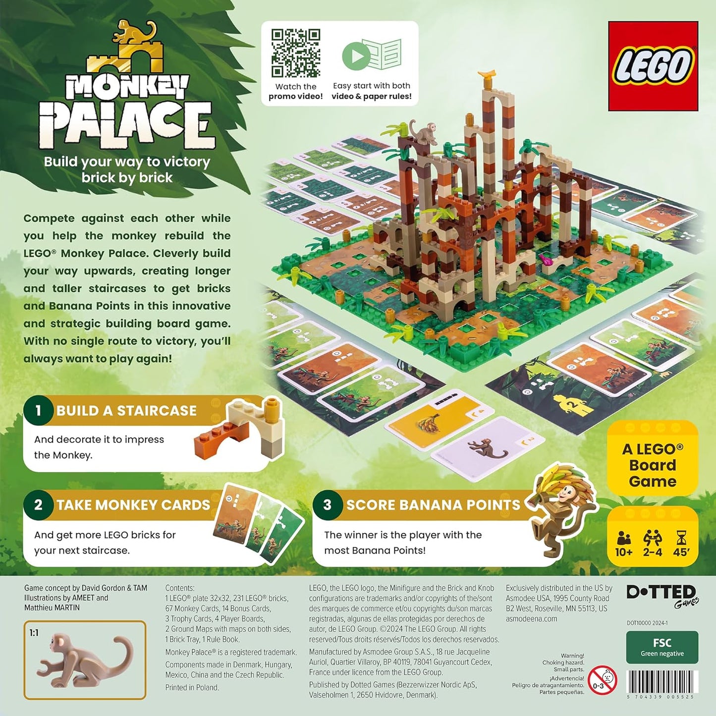 LEGO Monkey Palace - WiredVillage Games - Lego
