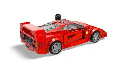 LEGO Speed Champions Ferrari F40 Supercar, Toy Car Model Building Set with Driver Minifigure, Collectible Ferrari Toy for Kids Ages 9 and Up, 76934 - WiredVillage Games - WiredVillage Games