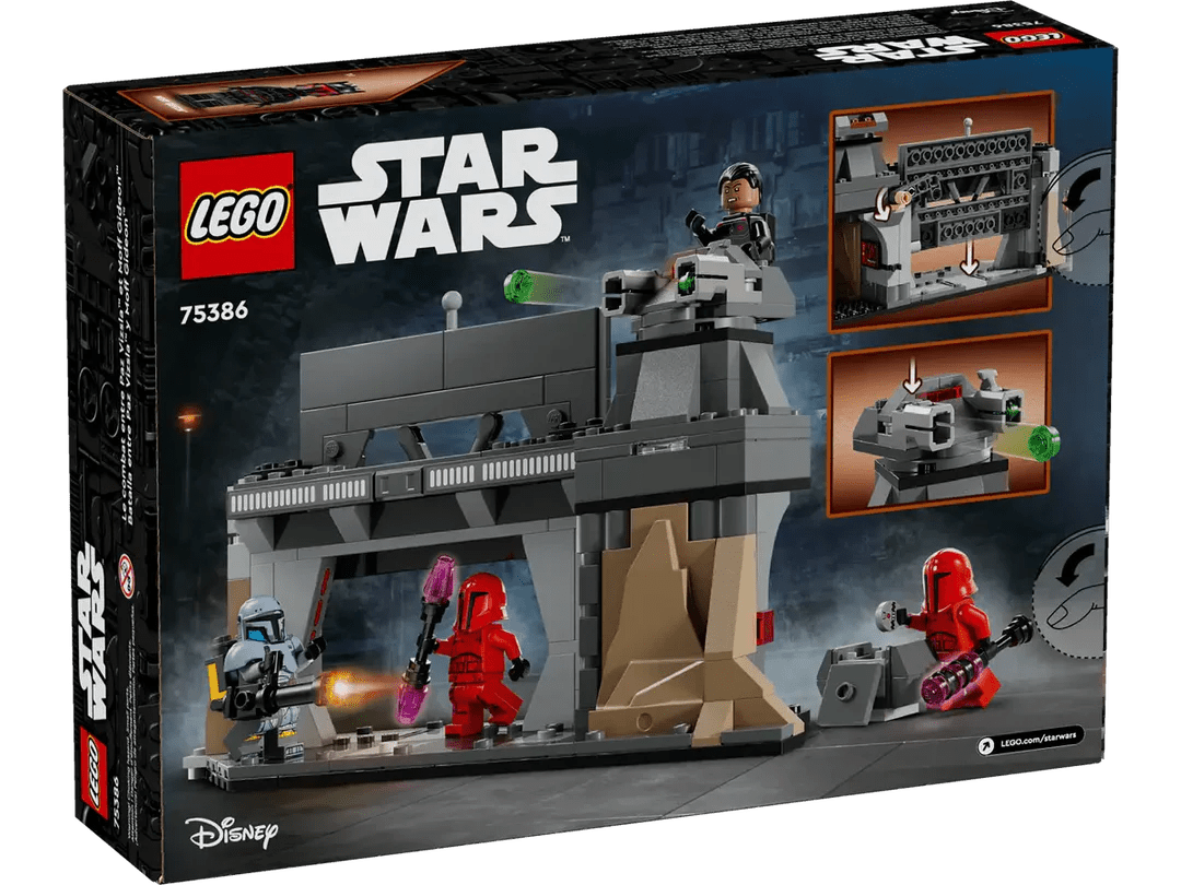 LEGO Star Wars: The Mandalorian Paz Vizsla and Moff Gideon Battle - 75386 - WiredVillage Games - WiredVillage Games