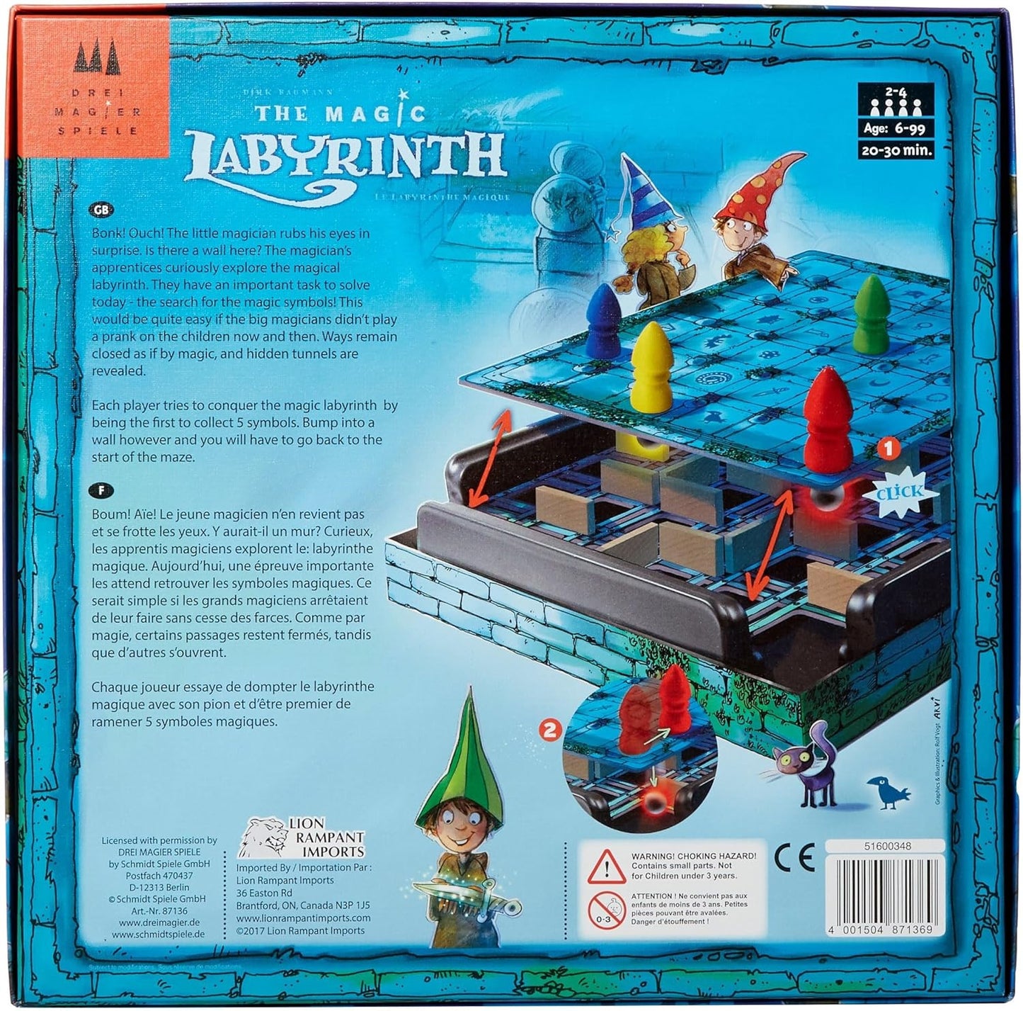 Magic Labyrinth - WiredVillage Games - Schmidt