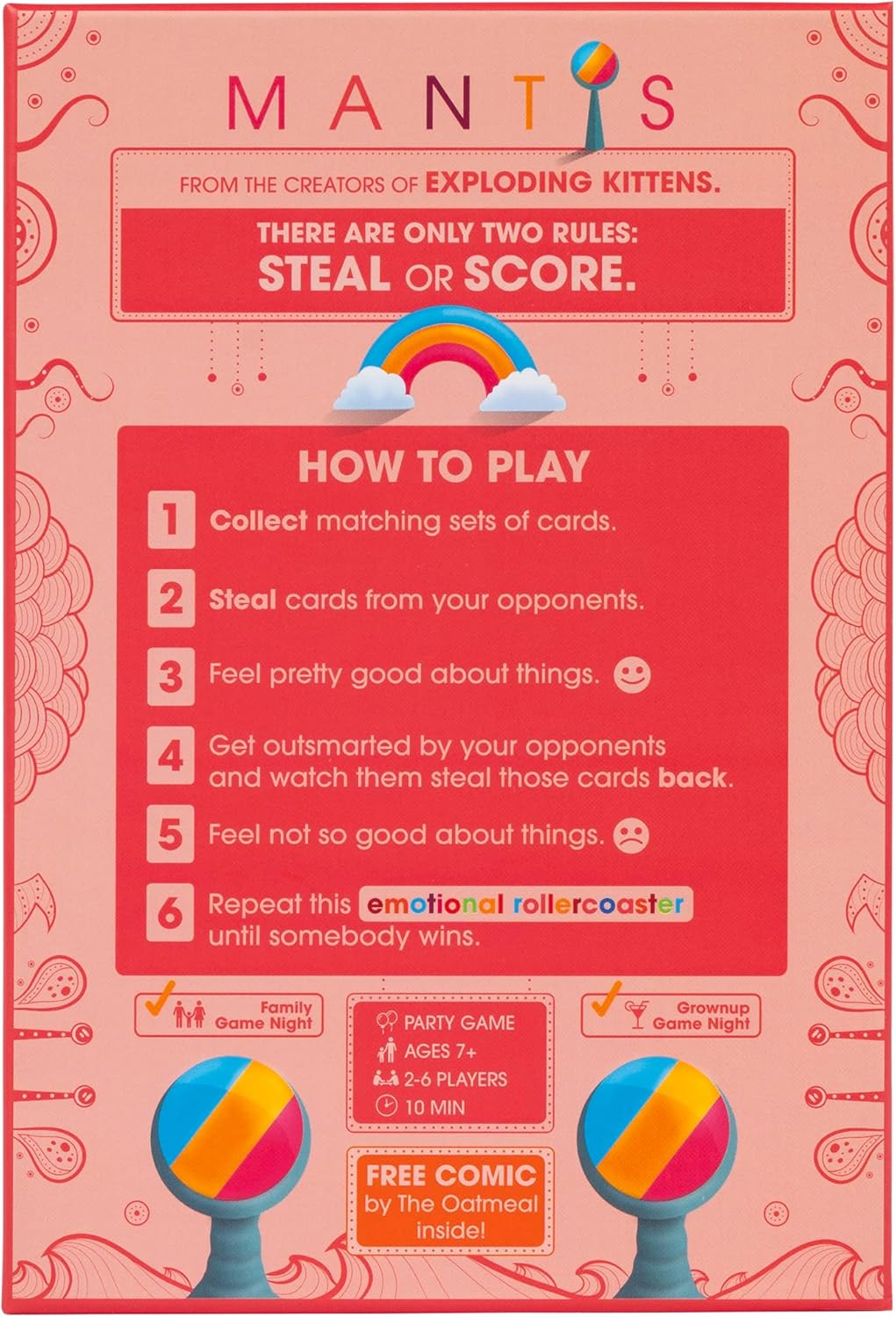 MANTIS - WiredVillage Games - Exploding Kittens