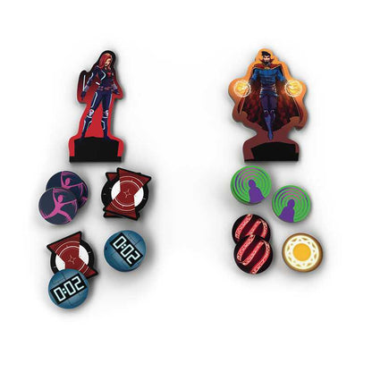 Marvel Dice Throne : 2 Hero Box - Black Widow, Doctor Strange - WiredVillage Games - Roxley Games
